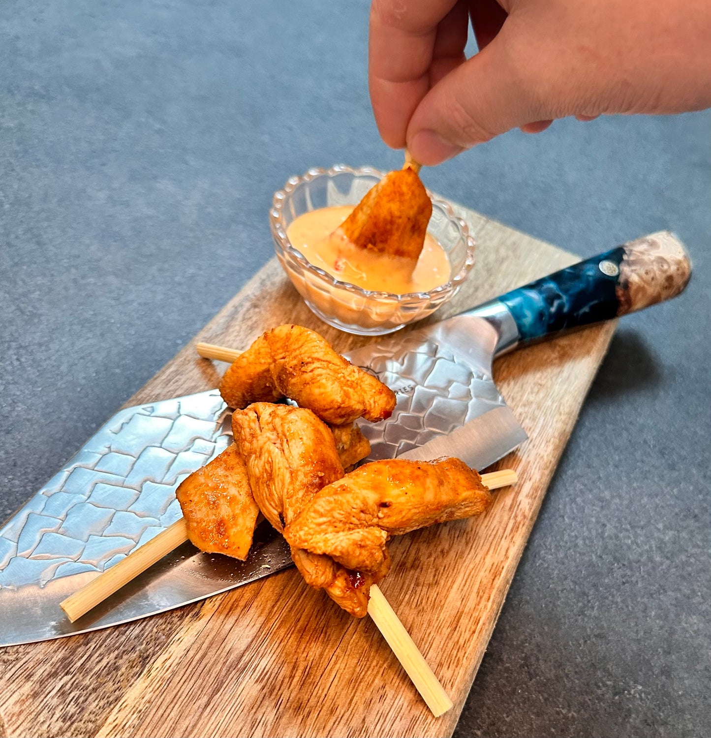 Brochettes de poulet façon kebab (6pc)